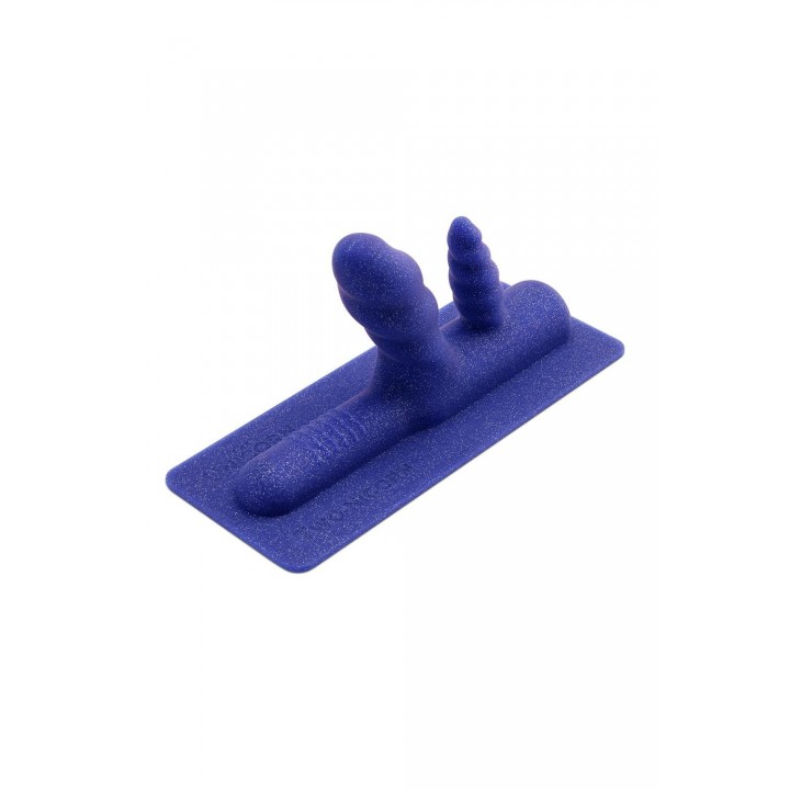 Priedas sekso mašinai The cowgirl - unicorn silicone attachment two-nicorn