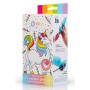B-VIBE UNICORN PLUG WITH RAINBOW TAIL