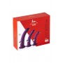 VIRGITE SET OF 3 DILDOS SIZES S M L PURPLE PURPLE