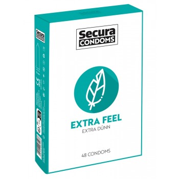 Prezervatīvi Secura Extra Feel, 48 gab