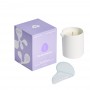 The Oh Collective - Rub Me Tender Massage Candle with Guasha Stone Tangerine & Nutmeg 150 gr