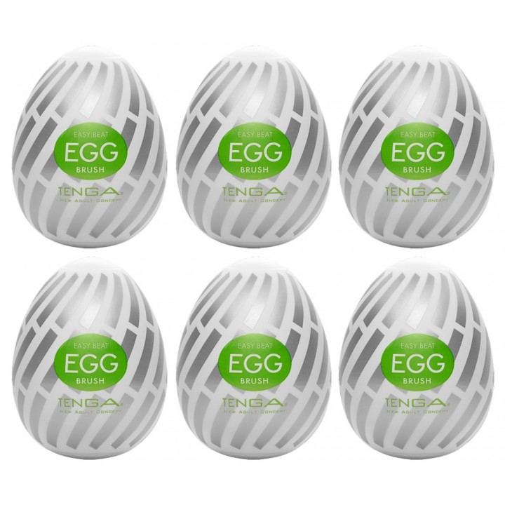 Tenga Egg Brush Pack of 6 - TENGA