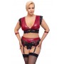 Cottelli Bondage seksualus komplektas, raudonas, 4XL, 4XL