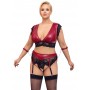 Cottelli Bondage seksualus komplektas, raudonas, 4XL, 4XL