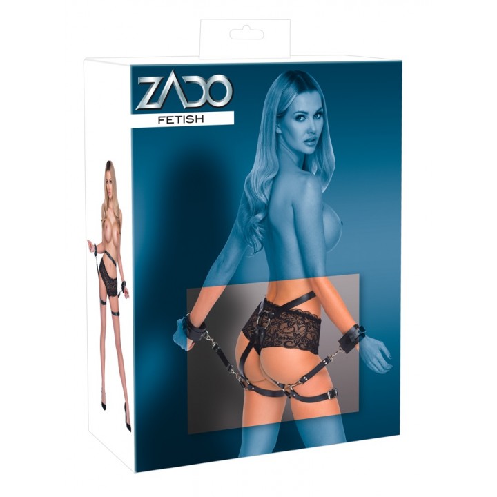 Leather waist belt S-L - ZADO
