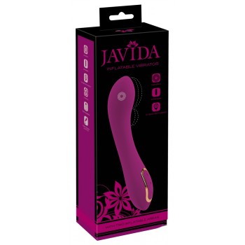 Piepūšams vibrators Javida Inflatable, rozā