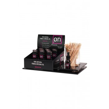 SENSUVA ON ORIGINAL AROUSAL OIL 5ML SMALL BOX 12 PIECE TESTER DISPLAY