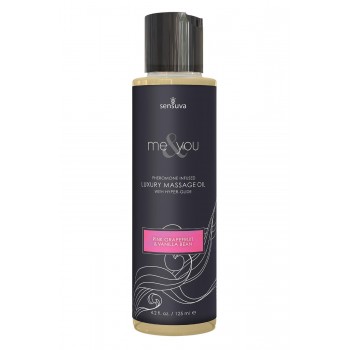 SENSUVA ME AND YOU MASSAGE OIL SENSUAL BLISS 125ML