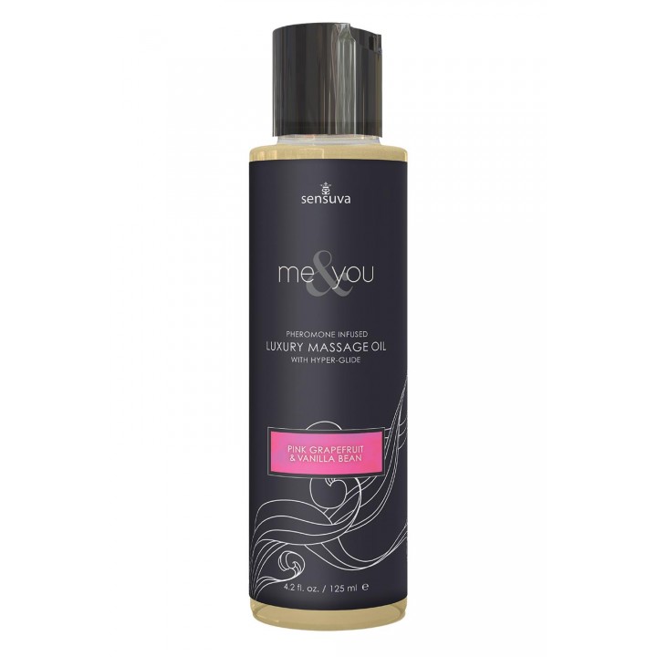 SENSUVA ME AND YOU MASSAGE OIL SENSUAL BLISS 125ML