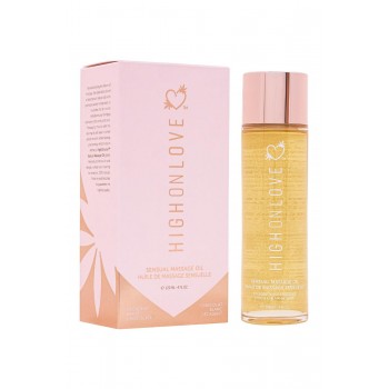 Masāžas eļļa baltā šokolāde HighOnLove, 120 ml