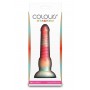 COLOURS STACKED 6 INCH DILDO RED/GOLD