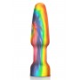B-VIBE PEACE AND LOVE TIE DYE RIMMING PLUG