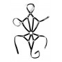 VIRGITE WOMAN BONDAGE BODY HARNESS MOD. 1 BLACK - Virgite