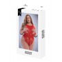 BACI JACQUARD BODYSUIT RED, QUEEN
