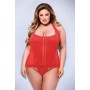 BACI BUSTIER RED, 1X/2X