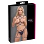 Seksīgs apģērba komplekts Cottelli Lingerie, S-L, melns, S/L