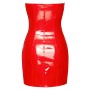 Vinyl Dress red M