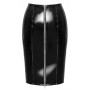 Vinyl Skirt Zip black XL