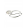 BLAZE ELITE COLLAR AND LEASH WHITE - Dream Toys