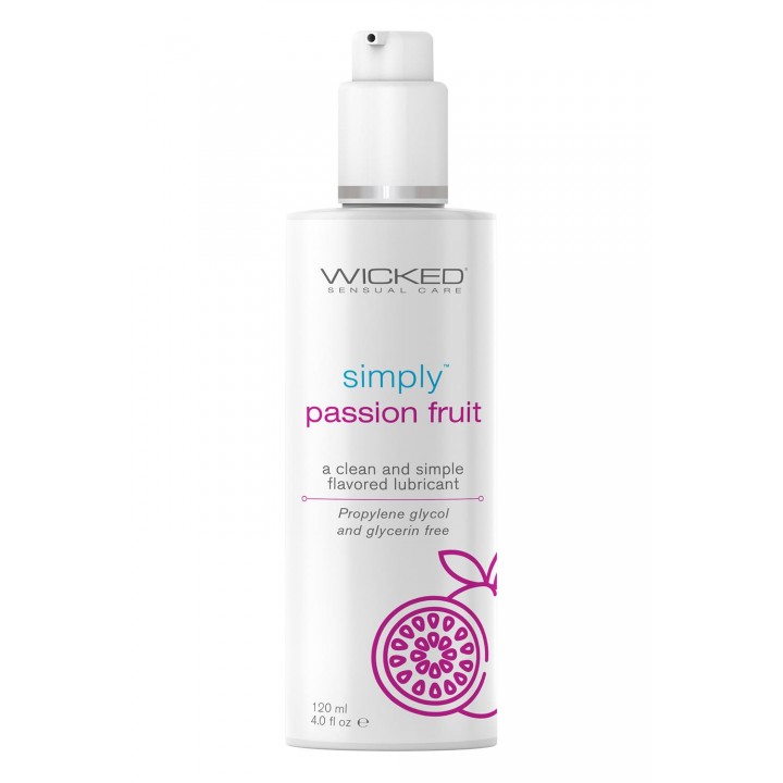 WICKED SIMPLY LUBRICANT PASSION FRUIT 120ML - Wicked Sensual Care