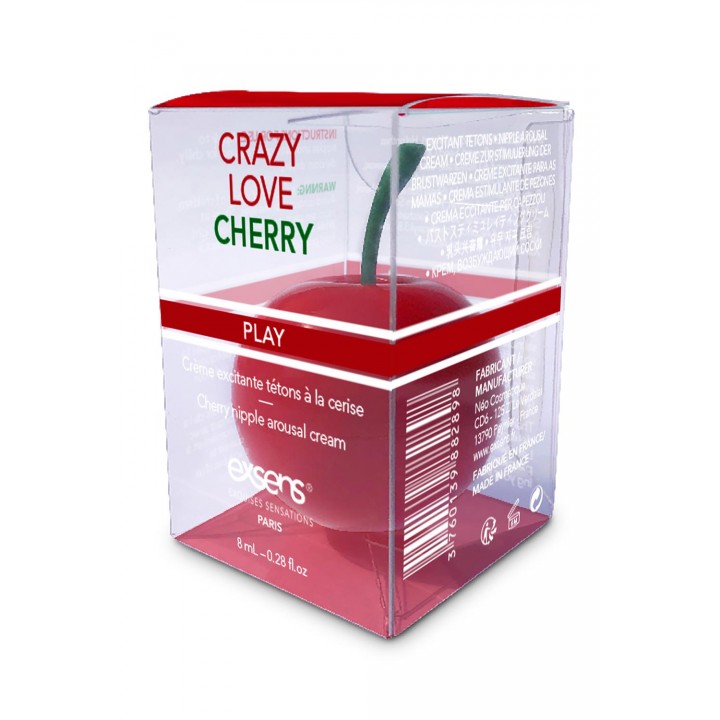 EXSENS AROUSAL CREAM CRAZY LOVE CHERRY 8ML - Exsens