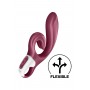 Rabbit vibrator - SATISFYER LOVE ME RED