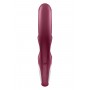 VIBRATORS ar klitora stimulāciju - SATISFYER LOVE ME bordo krāsa