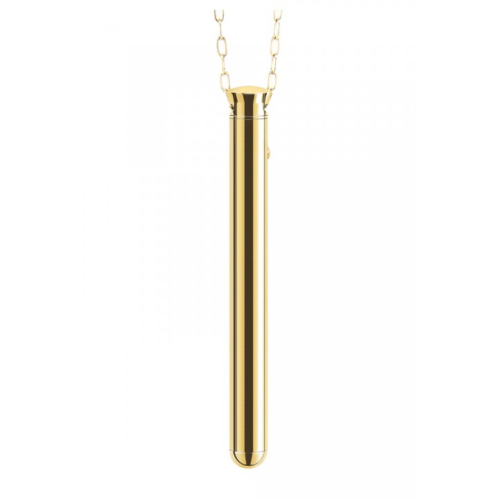 LE WAND VIBRATING NECKLACE GOLD - le Wand