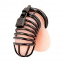 Blueline - Deluxe Chastity Cage Black