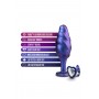 Analinis kaištis Anal Adventures Matrix Bumped Bling, violetinis