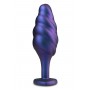 Analinis kaištis Anal Adventures Matrix Bumped Bling, violetinis