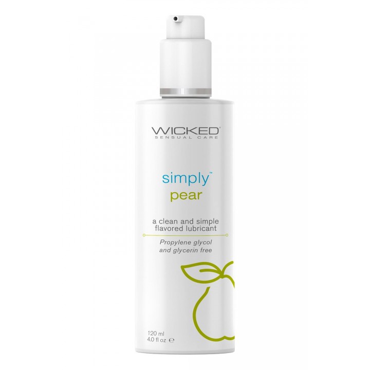 WICKED SIMPLY LUBRICANT PEAR 120ML - Wicked Sensual Care