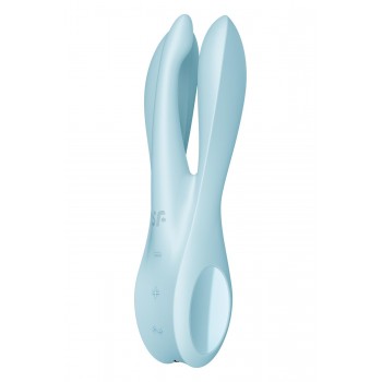 SATISFYER THREESOME 1 LIGHT BLUE