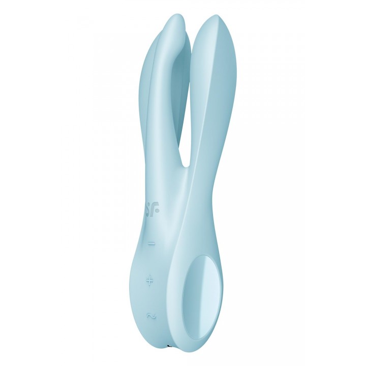 SATISFYER THREESOME 1 LIGHT BLUE