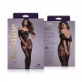 Stunning Suspender-bodystocking Rosa - black - One Size