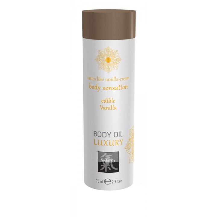 Masāžas eļļa Luxury Body Oil Vanilla, 75 ml