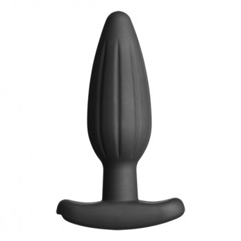 Vibrējošs anālais spraudnis Silicone Noir Rocker ElectraStim, vidējais