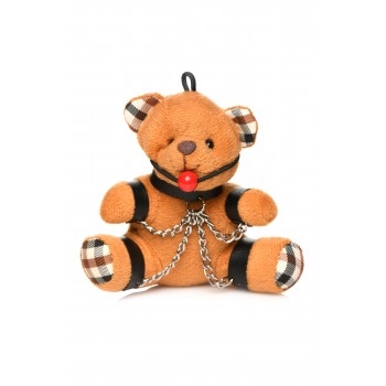 Atslēgu piekariņš Master Series Gagged Teddy Bear Keychain