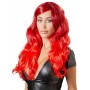 Sarkana sieviešu parūka Wig Red Long - Cottelli ACCESSOIRES