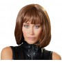 Wig bob, brown - Cottelli ACCESSOIRES