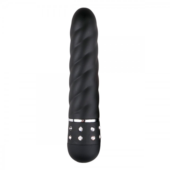 Love Diamond Vibrator Black