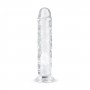 Jelly Dildo without balls - 18 cm