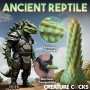 Stegosaurus Spiky Reptile Dildo - Green