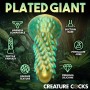 Stegosaurus Spiky Reptile Dildo - Green - Creature Cocks