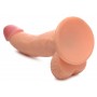 Poppin dildo, 19 cm, miesas krāsas