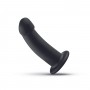 Be dalių - Charlie Dildo 14,5 cm - juoda