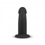 Be dalių - Charlie Dildo 14,5 cm - juoda