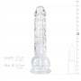 Jelly Dildo with Balls - 15 cm