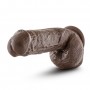 Dr. Skin - Mr. D. Dildo With Suction Cup 8.5'' - Chocolate