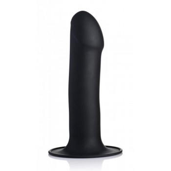 Squeeze-It Phallic Dildo - Black